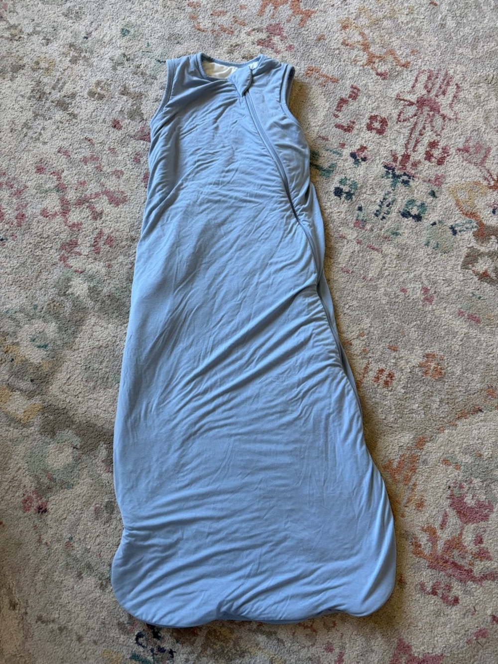 Quince Light Blue Maxi Sleepsack